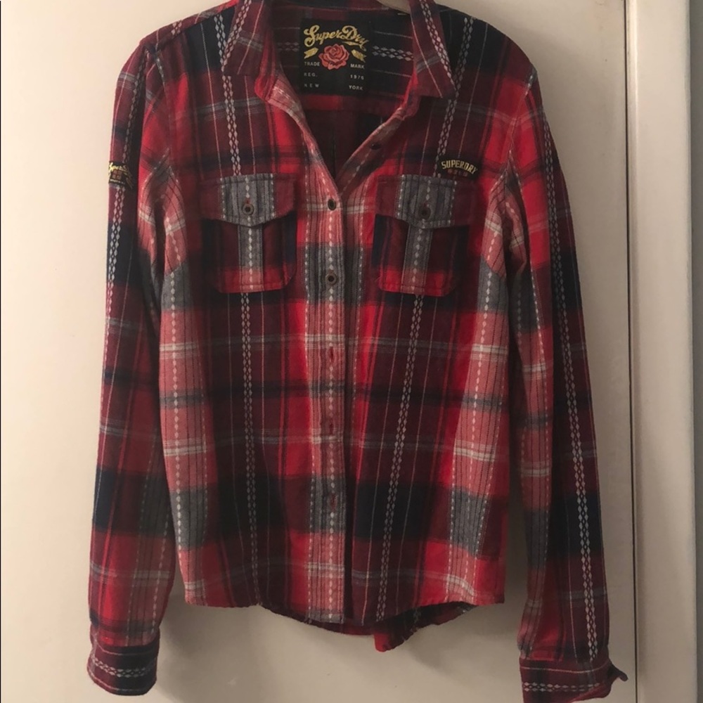 Superdry flannel shirt
